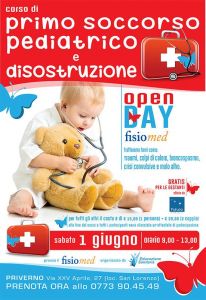 1/6/2019 Open Day Soccorso Pediatrico da Fisiomed Priverno
